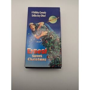 1996 Ernest Saves Christmas VHS Movie Touchstone Home Video Comedy PG 91 Minutes